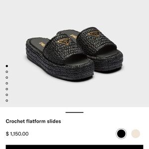 Parade crochet platform sandals